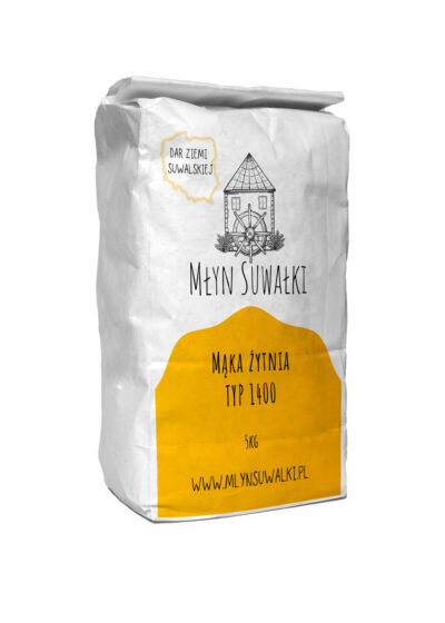Mąka żytnia TYP 1400 - SITKOWA - 5kg